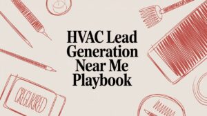 HVAC Lead Generation Near Me Playbook