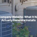 HVAC Company Website: What It Needs to Actually Generate Installs